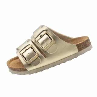 Detské ortopedické sandále č.35 Corkstyle LORA GOLD