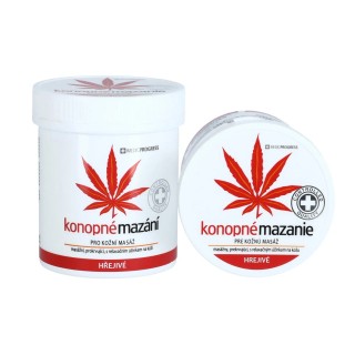 MedicProgress Konopné mazanie hrejivé 250 ml