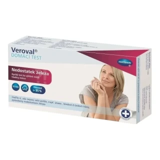 Veroval NEDOSTATOK ŽELEZA domáci test 1x1 ks